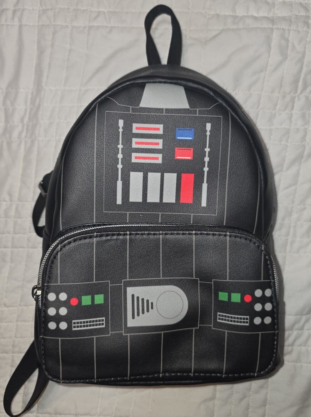 Like new Funko pop Disney star wars Darth Vader mini backpack bookbag purse bag